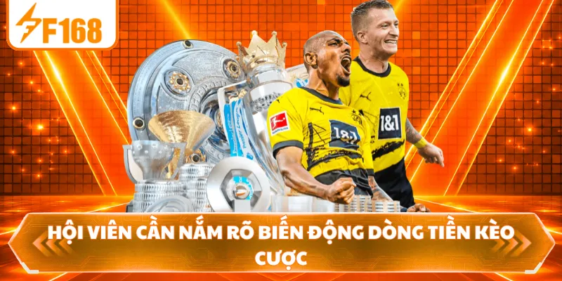 Hội viên cần nắm rõ biến động dòng tiền kèo cược